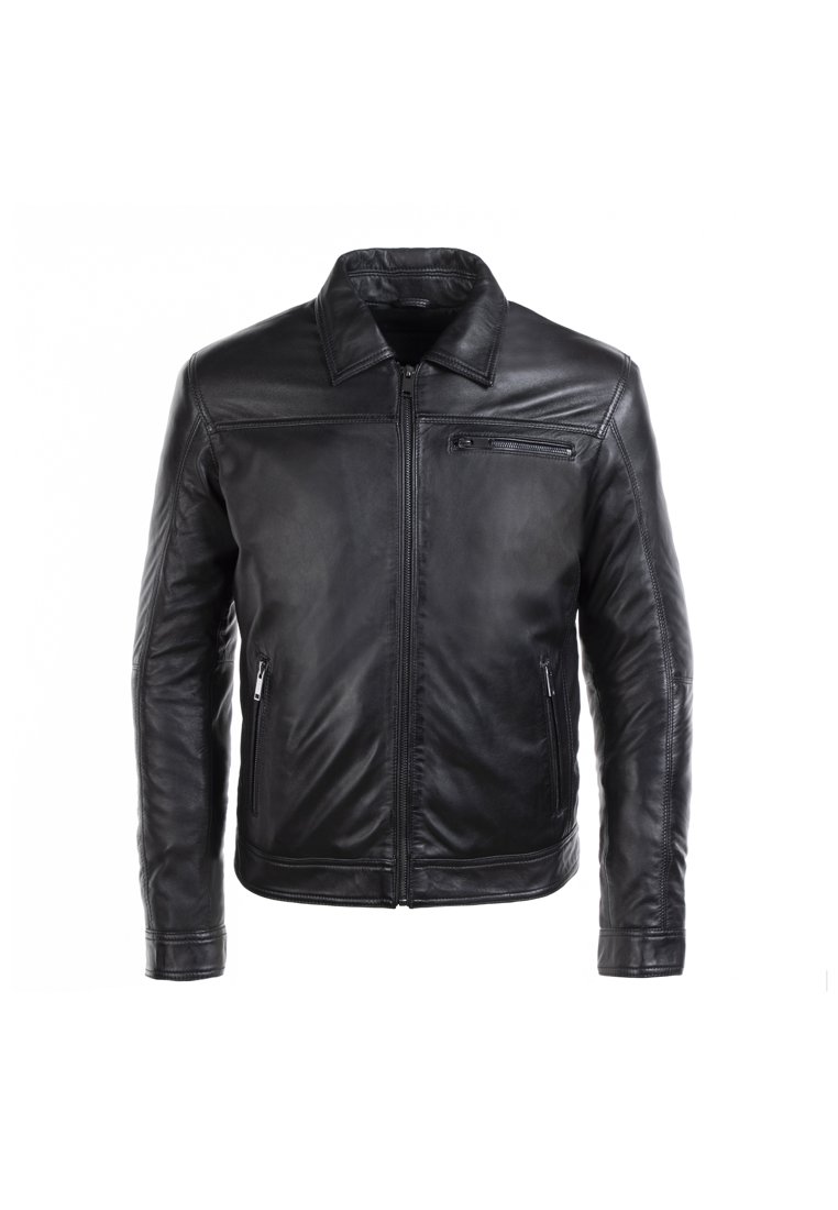 Lee Cooper Leren jas zwart Lee Cooper Leren jas zwart