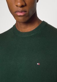 Tommy Hilfiger PIMA ORG CTN CASHMERE CREW NECK - Camisola - hunter