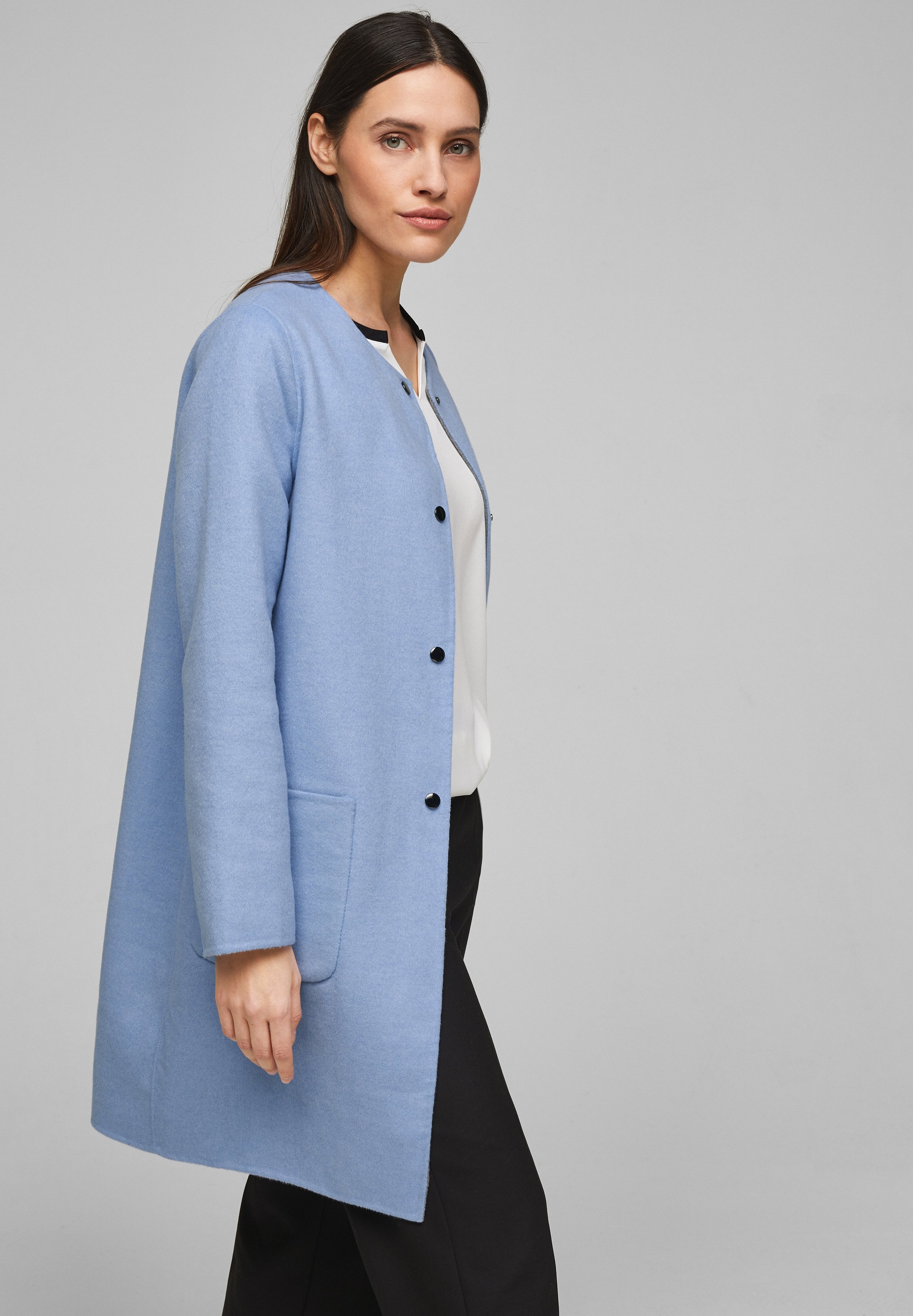 jigsaw blue coat