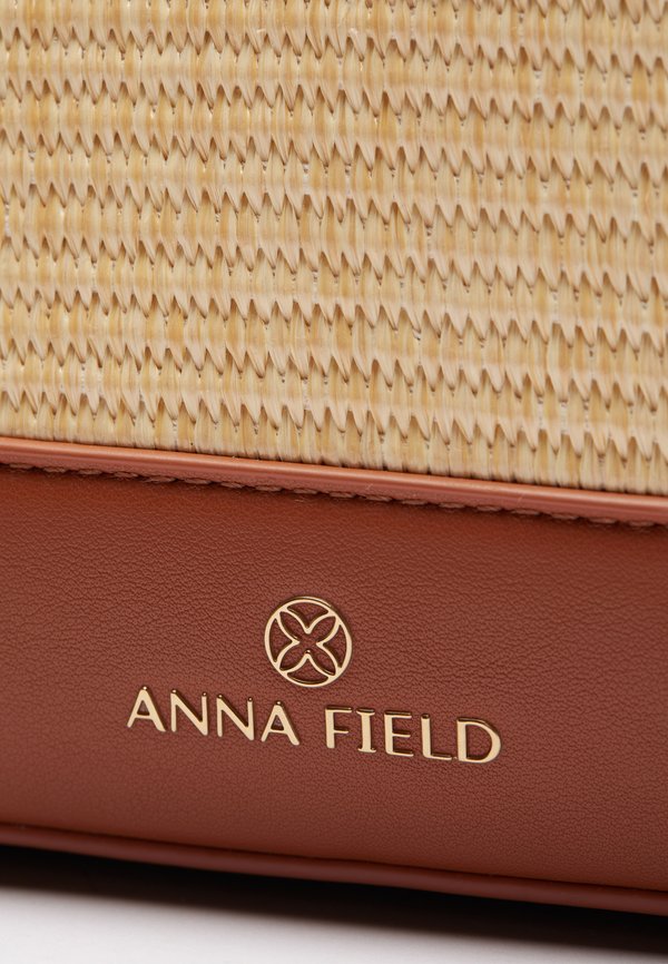 Tote bag - beige,cognac3