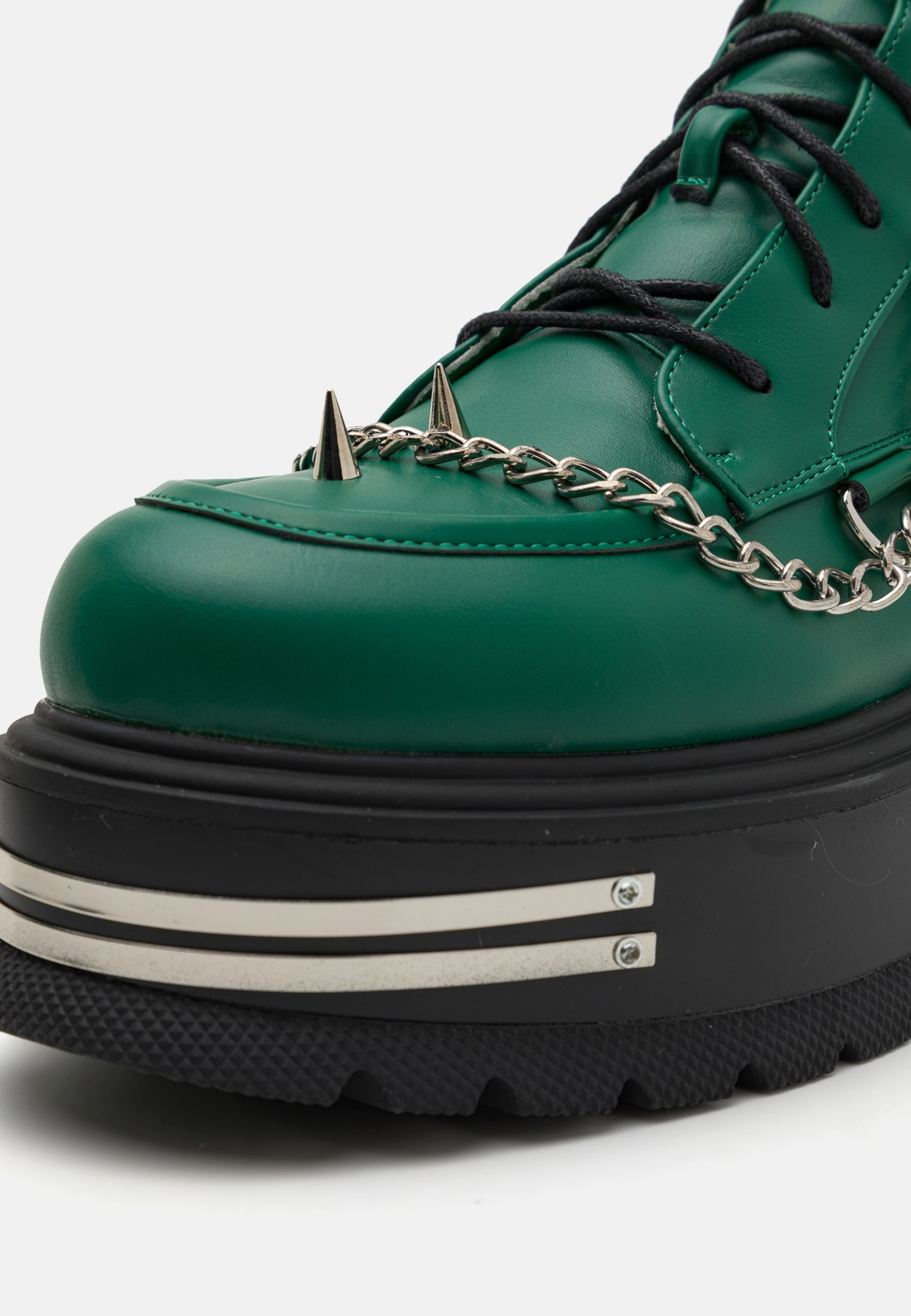 Koi Footwear THE SILENCE PLATFORM GRUNGE BOOTS UNISEX - Lace-up