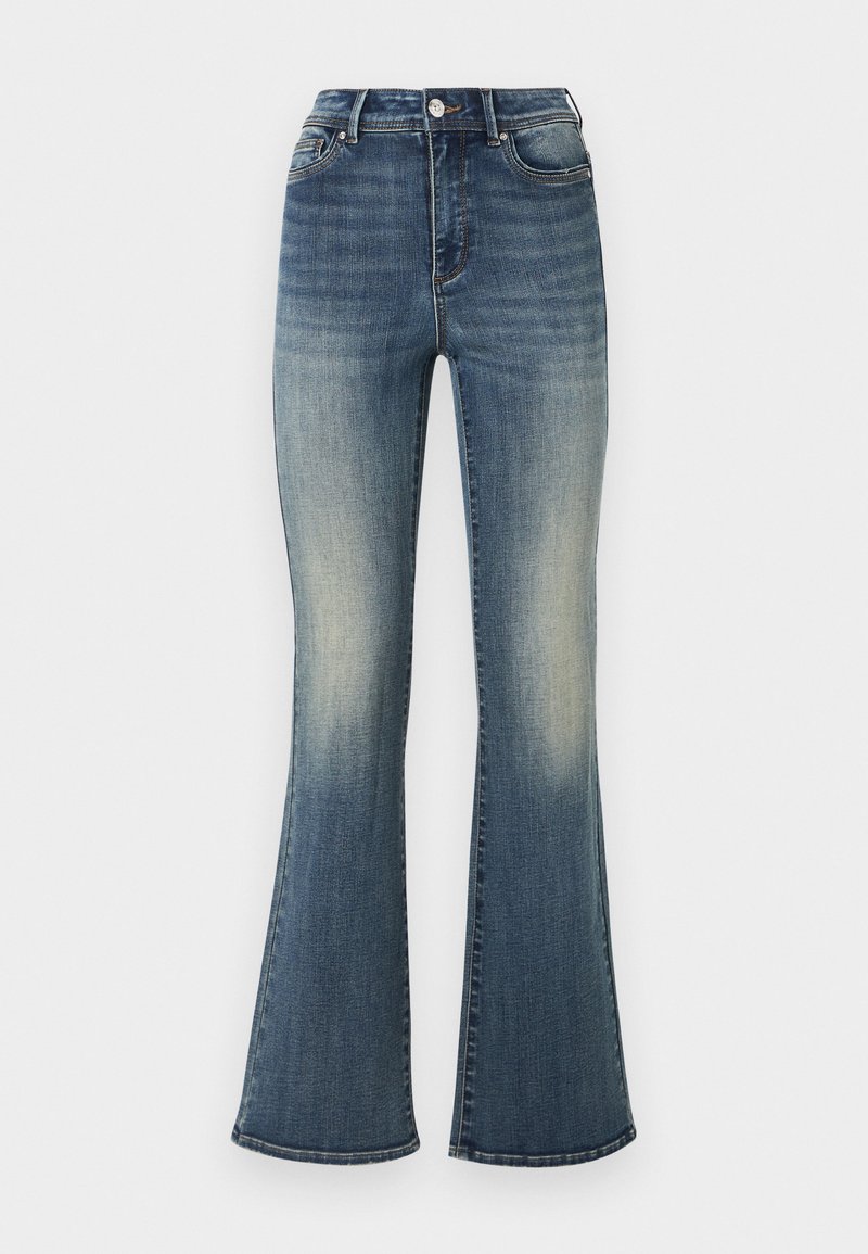 Only Flared Jeans donkerblauw