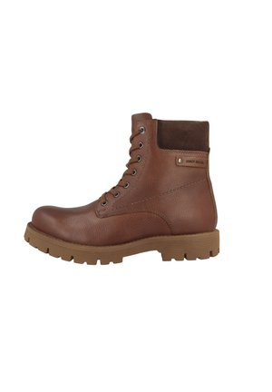 CONNOR - Schnürstiefelette - cognac