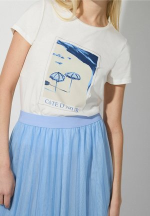 T-shirt med print - off-white