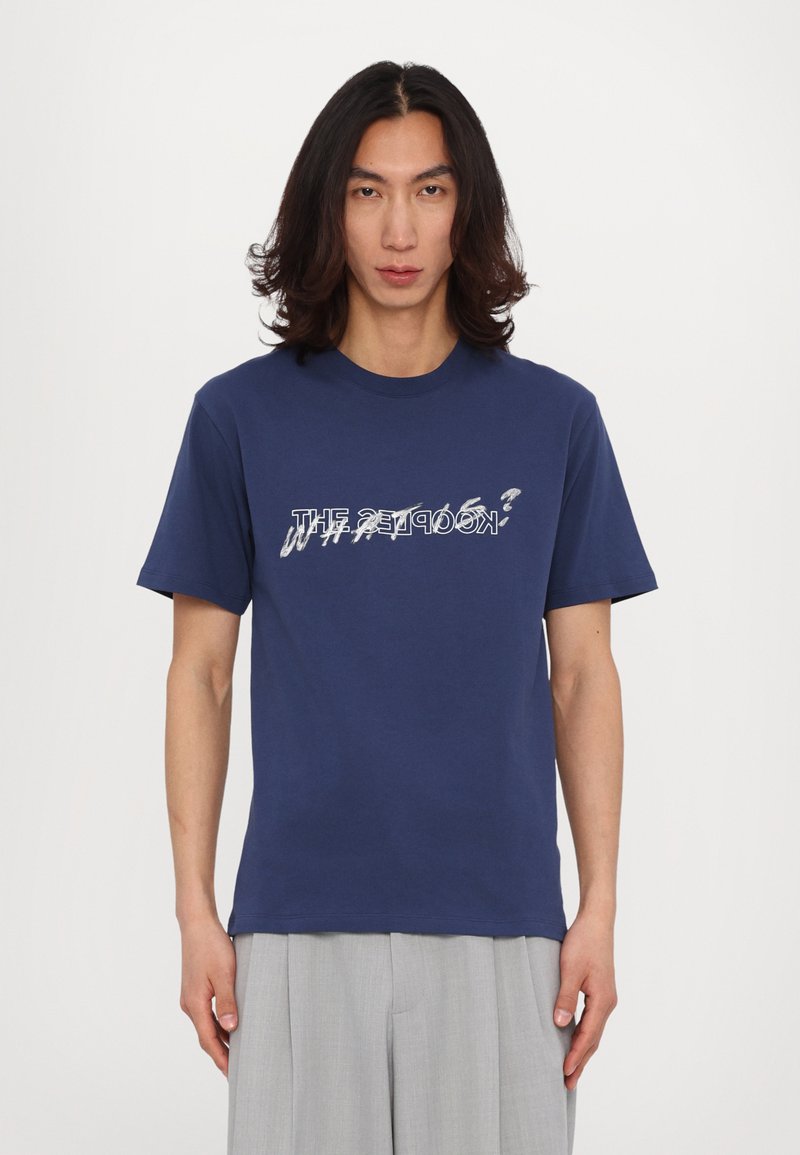 The Kooples - T-Shirt print - dark blue, Vergrößern