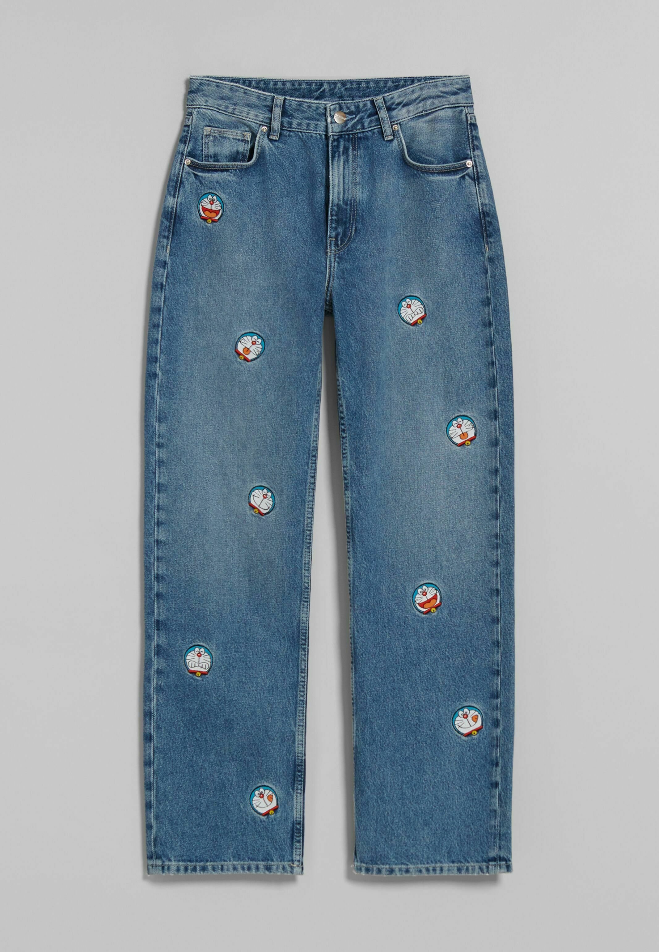 Straight leg jeans - lightblue denim 