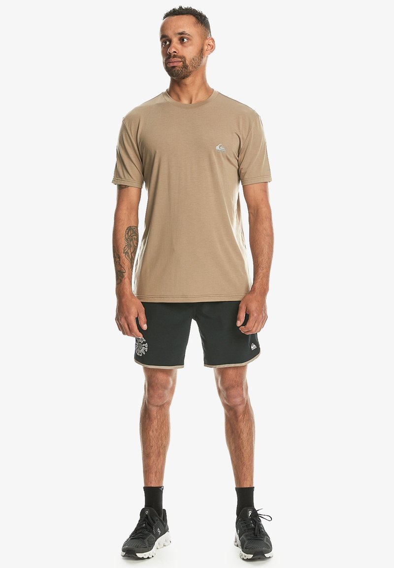 Quiksilver COASTAL RUN - Camiseta deportiva - timber wolf