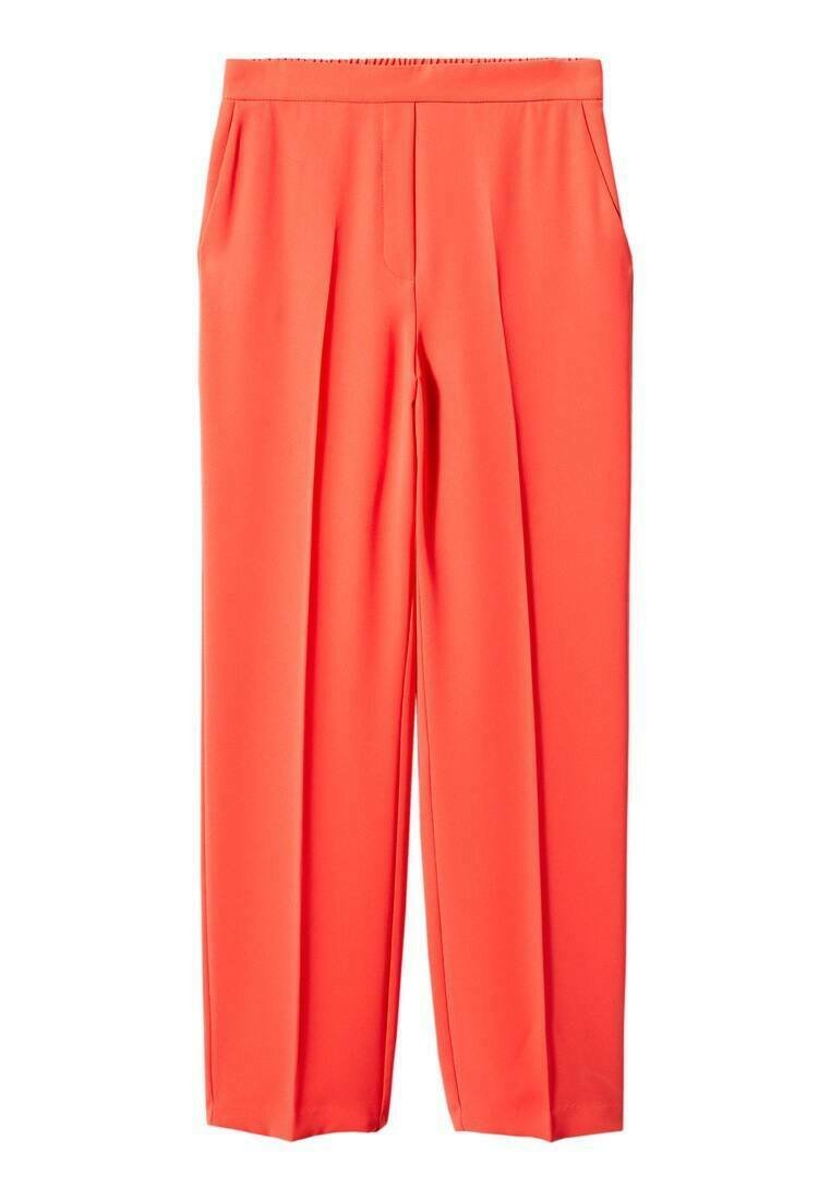 Mango Broek koraalrood