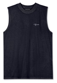 SIGNAR SLEEVELESS TEE - Μπλούζα - vintage black