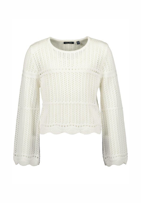 SUMMER VIBES - Strickpullover - weiss