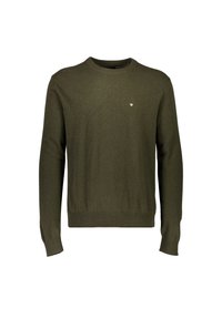Junk De Luxe RECYCLED MIX  - Strickpullover - dk army mel