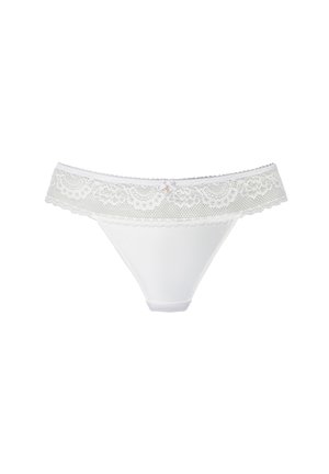 HIGH WAIST - Thong - creme