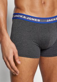 Jack & Jones JACSOLID TRUNKS 12 PACK - Boxerbriefs - dark grey