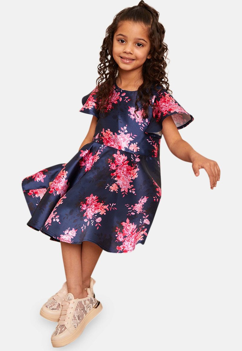 Kinder Freizeitkleider | Chi Chi Girls FLUTTER SLEEVE Cocktailkleid/festliches Kleid dark blue/dunkelblau - GS23945 Kinder Freizeitkleider | Chi Chi Girls FLUTTER SLEEVE Cocktailkleid/festliches Kleid dark blue/dunkelblau - GS23945