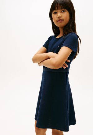 ESSENTIAL PUNTO  SS - Vestito di maglina - dark night navy