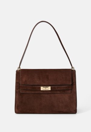 LEE RADZIWILL LARGE SHOULDER BAG - Handtas - dark cocoa