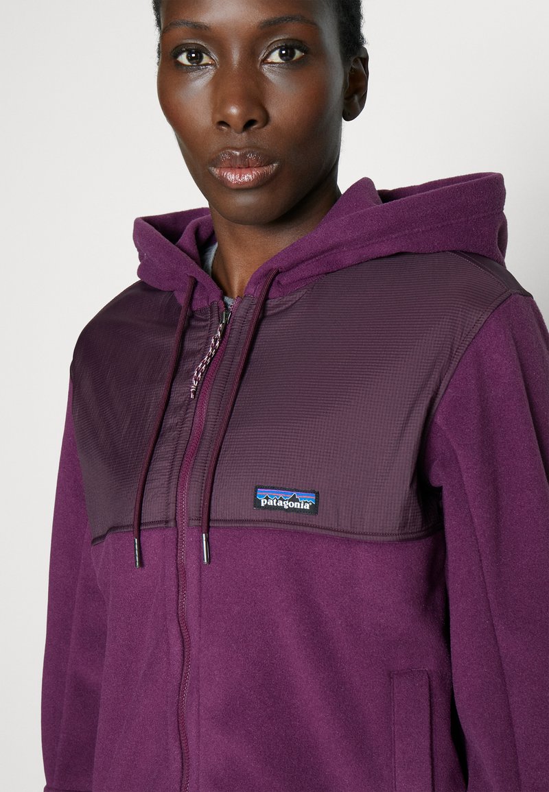 Patagonia MICRODINI HOODY - Fleecejacke - night plum/lila - Zalando.de