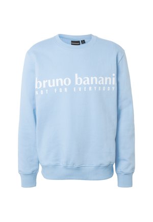 Bruno Banani BASIC LOGO PRINT CREW - Collegepaita - turquoise