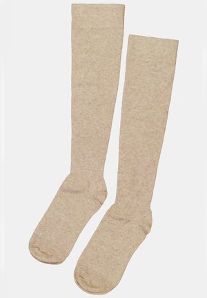 Ulla Popken COMPRESSIE - Chaussettes hautes - beige