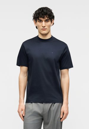 ACE MOCK NECK - Βασικό μπλουζάκι - navy