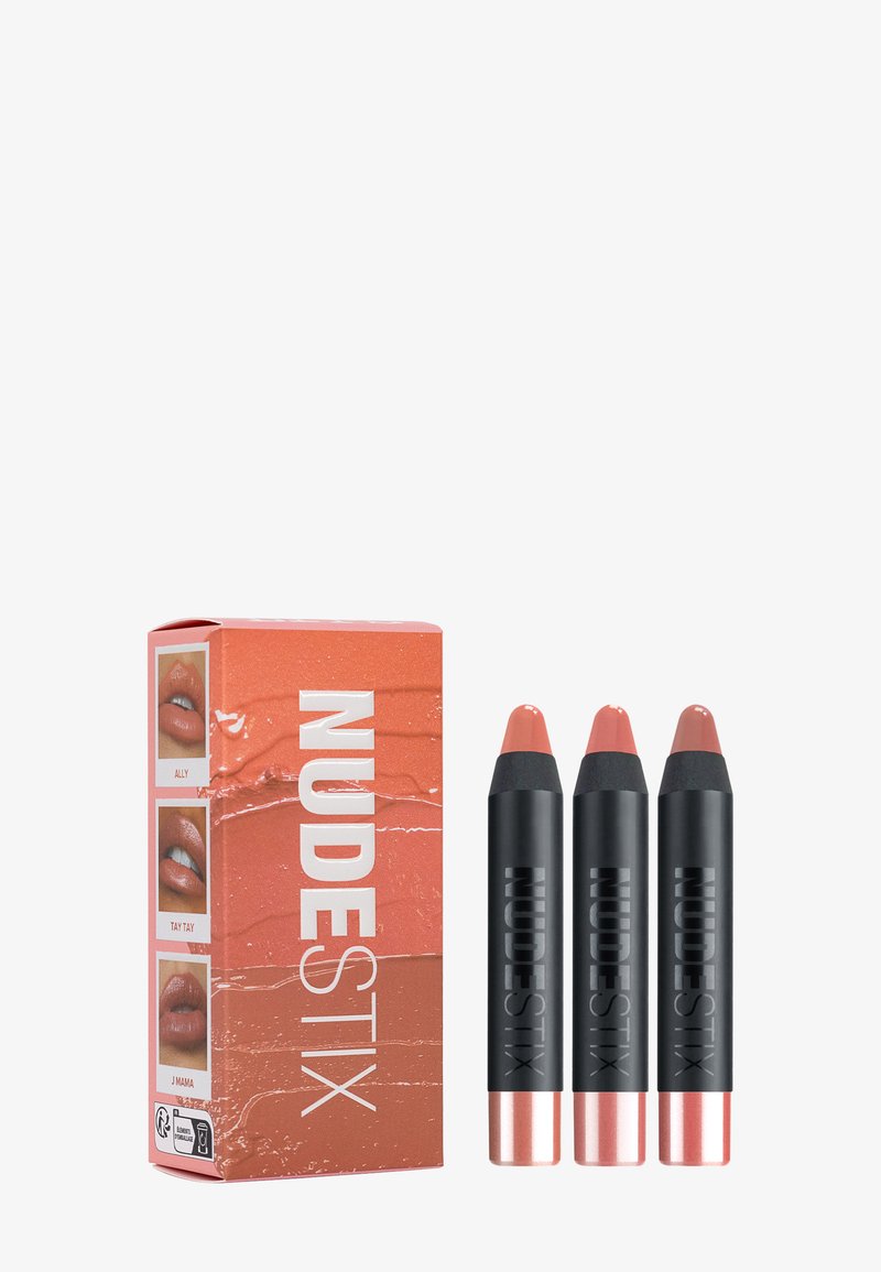 NUDESTIX NUDE LIPS - FOUNDERS 3 PC MINI LIP KIT(TAY TAY, ALLY, J MAMA) - Make-up Set - 0