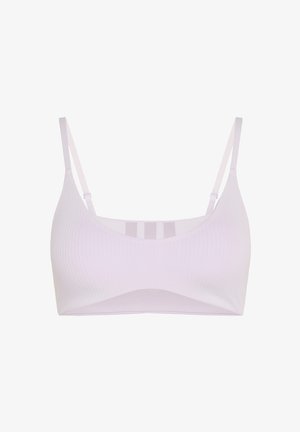 adidas Performance, ALL ME LS RIB B - Light support sports bra - frozen purple
