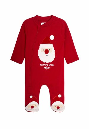 SANTA APPLIQUE  REGULAR FIT
 - Alvóruha - red