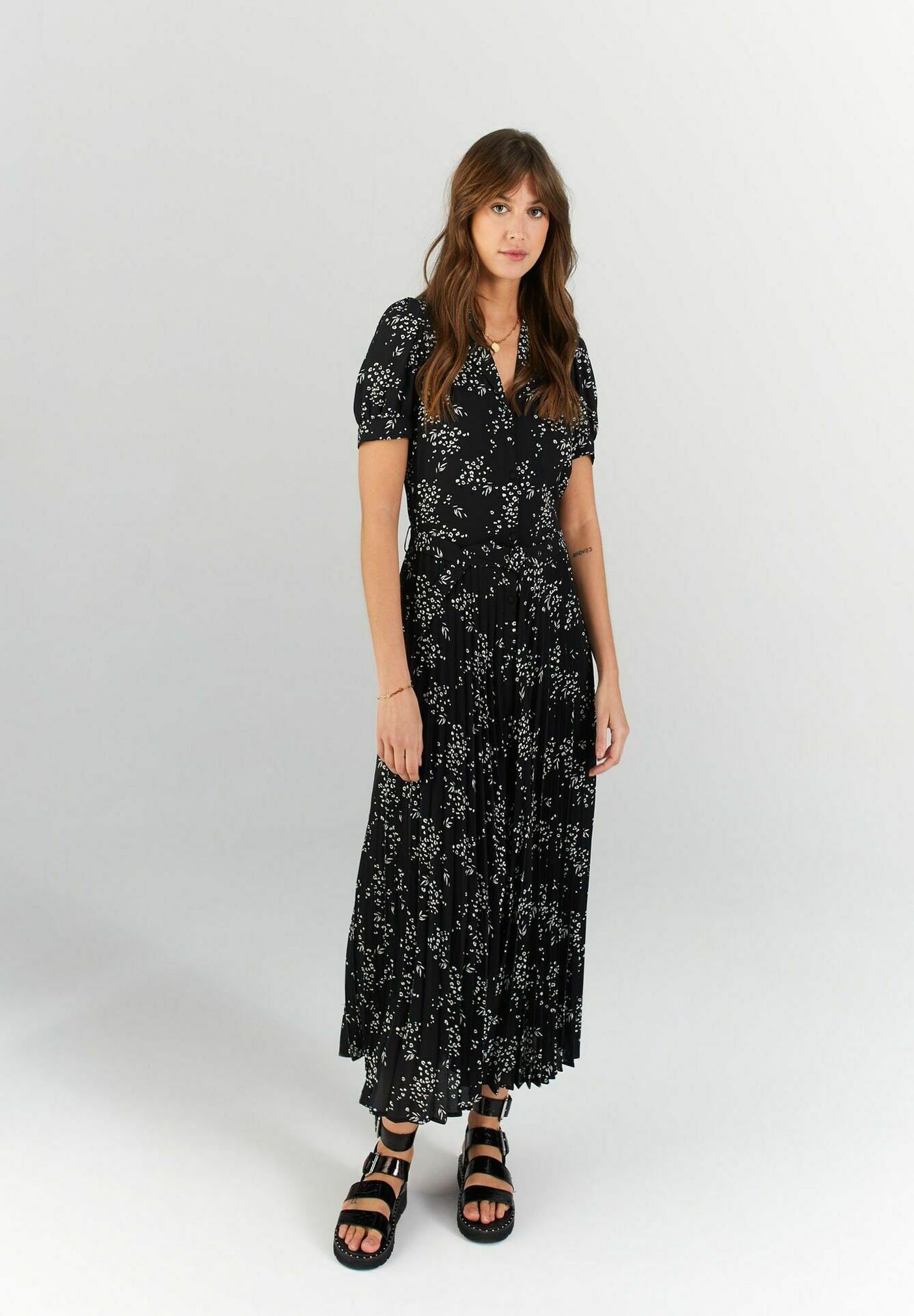 by IKKS Robe longue black/noir ZALANDO