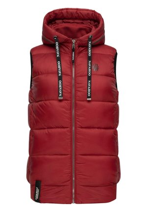 Navahoo KASSIDY - Waistcoat - blood red