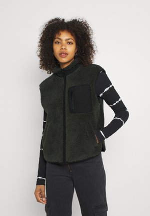 VMANDREA VEST - Smanicato - peat/black