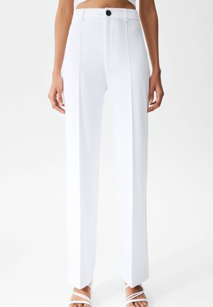 Pantalon classique - white