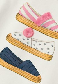 Name it 2ER-PACK  KURZARM - Print T-shirt - weiß