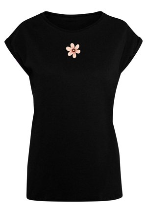 Merchcode, SPRING - GROW THROUGH 1 EXTENDED SHOULDE - T-shirts print - black