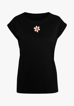 Merchcode, SPRING - GROW THROUGH 1 EXTENDED SHOULDE - Trükipildiga T-särk - black