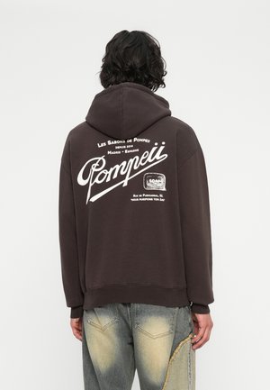 SABONS DE REGULAR HOODIE - Pusa - chocolate
