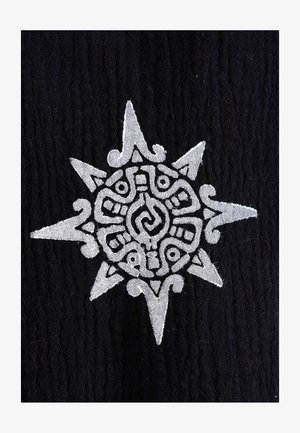 MAЯSIKØH, BLACK KIMONO - Albornoz - black