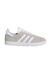 GAZELLE GOLF - Sneakers low - greytwo ftwrwhite goldmet