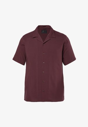 JP1880, SHIRT, SHORT SLEEVE, CUBA COLLAR, CUBA FIT - Hemd - reddish brown