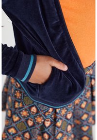Chaos and Order Sudadera con cremallera - blue