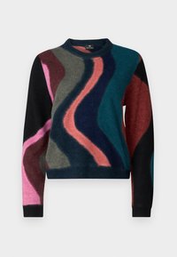 WOMENS CREW NECK - Strickpullover - black