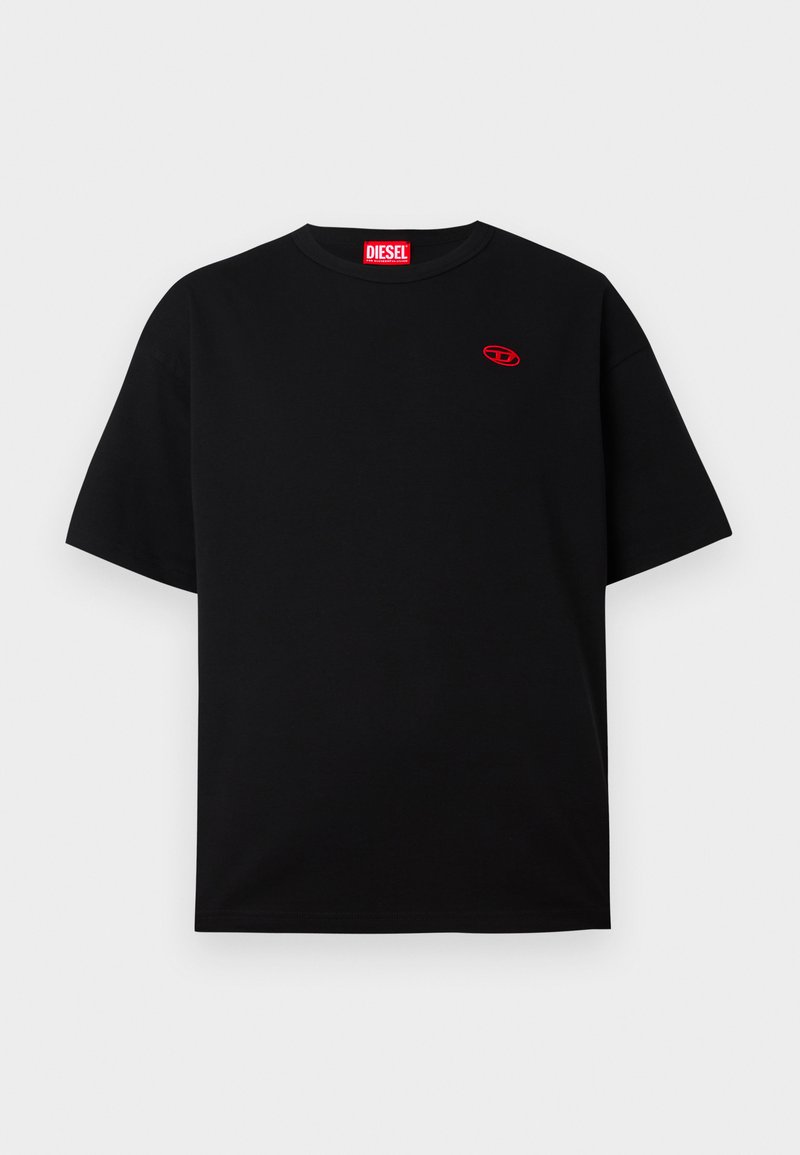 Diesel T-shirt basic zwart Diesel T-shirt basic zwart