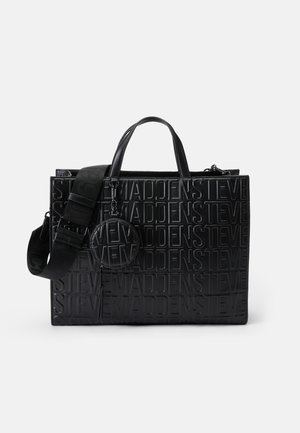 BOPTIC-P - Shoppingväska - black/black