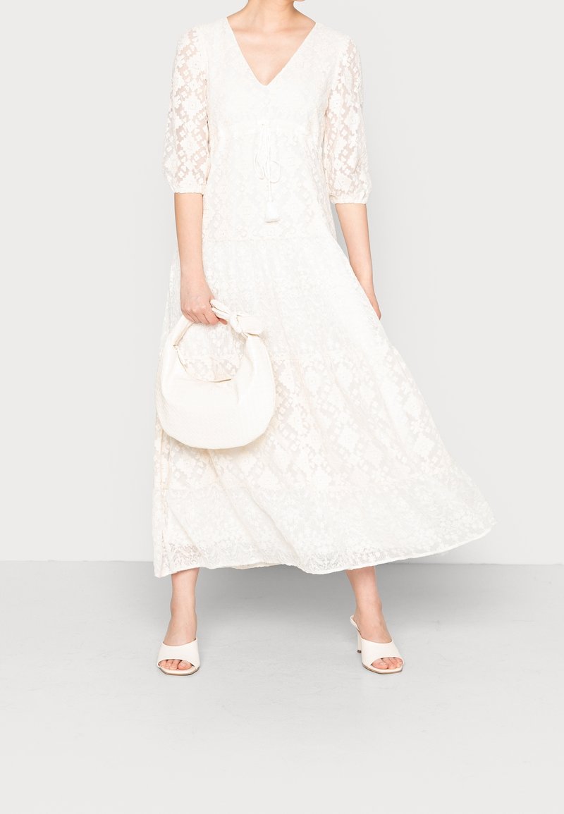 desigual white lace dress Desigual Dress "Selsi"