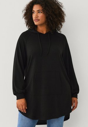 LANGES  - Hoodie - schwarz