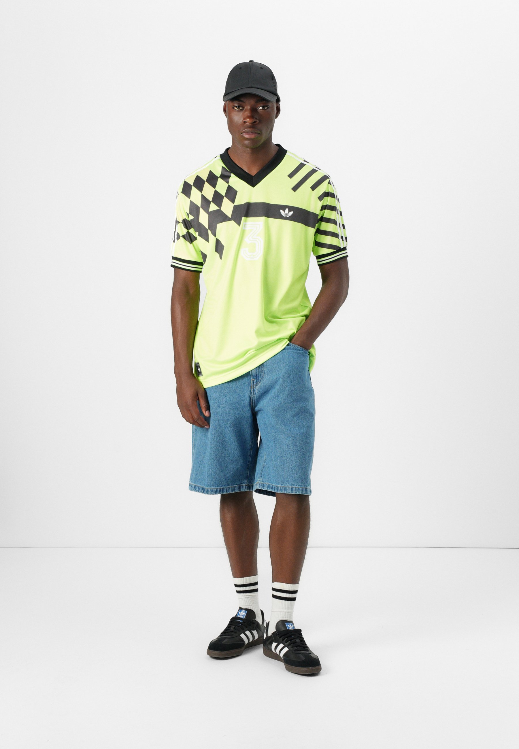 売れ筋商品|||アディダスオリジナルス Tシャツ レディース トップス WAVE UNISEX - Print T-shirt - signal green adidas Originals WAVE UNISEX - T-Shirt print - signal green