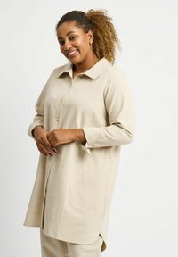DIDDA - Bluza z gumbi - beige