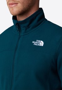 The North Face GLACIER FULL ZIP - Giacca in pile - midnight petrol