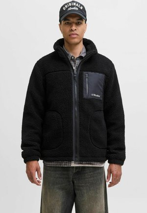 JJESOHO TEDDY  NOOS - Fleecetakki - black