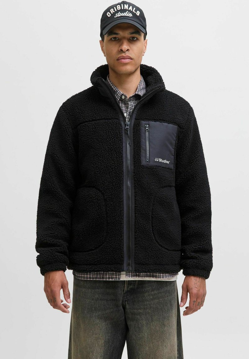 Jack & Jones JJESOHO TEDDY  NOOS - Fliisjakk - black