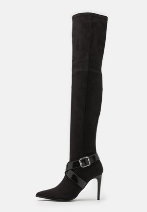 Bottes à talons hauts - black